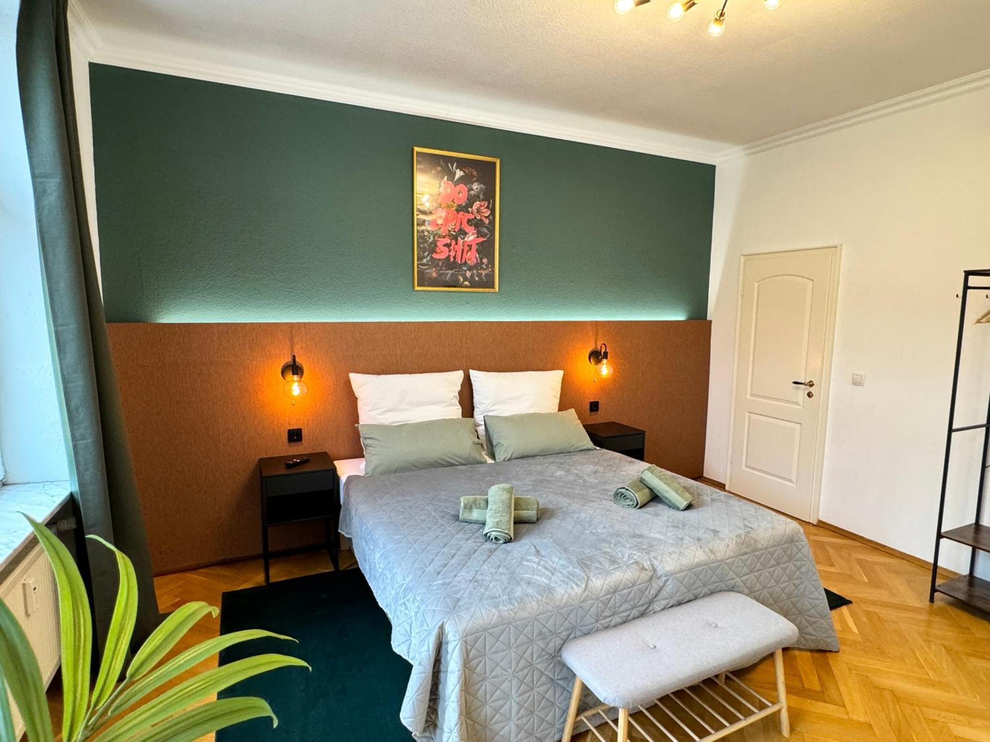 Rebelrents #4 Design Trifft Komfort - Einzigartiges Ferienapartment In Der Nahe Des Hauptbahnhofs Halle  Eksteriør billede